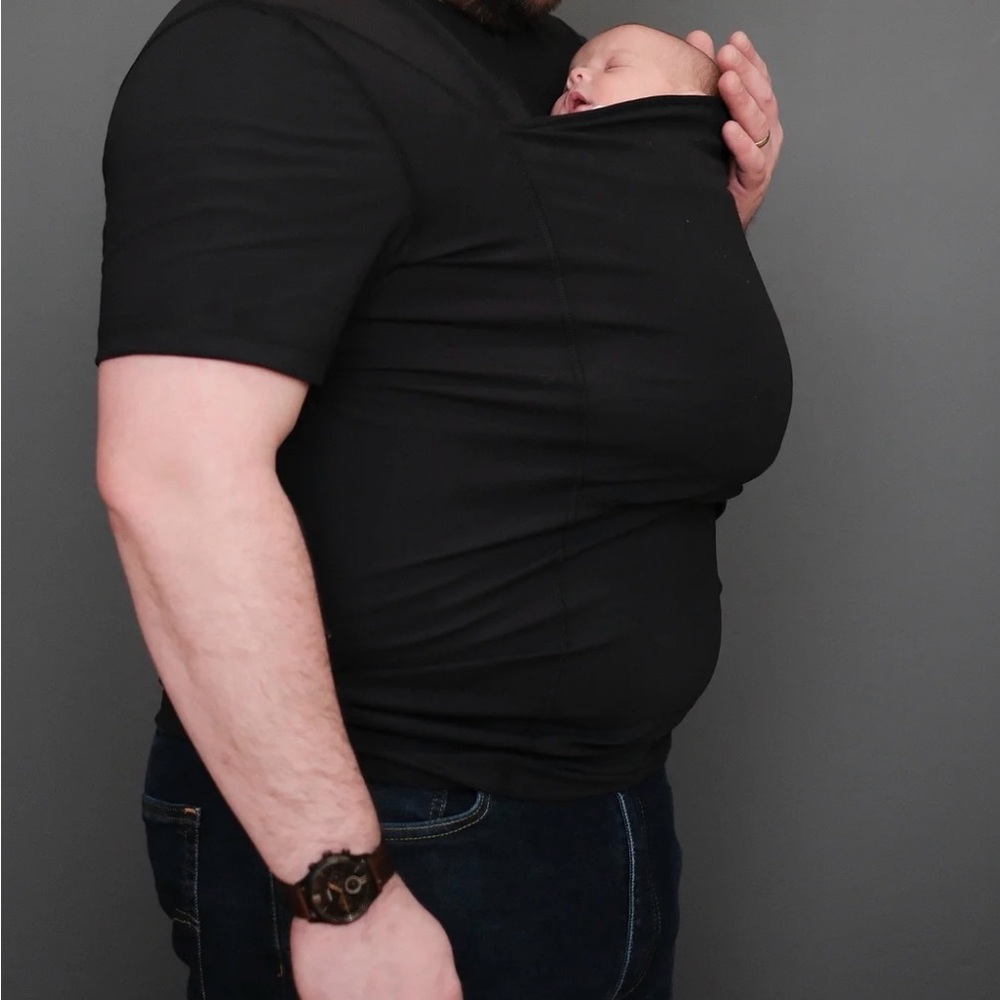 Black 2XL Lalabu Dad Kangaroo Shirt